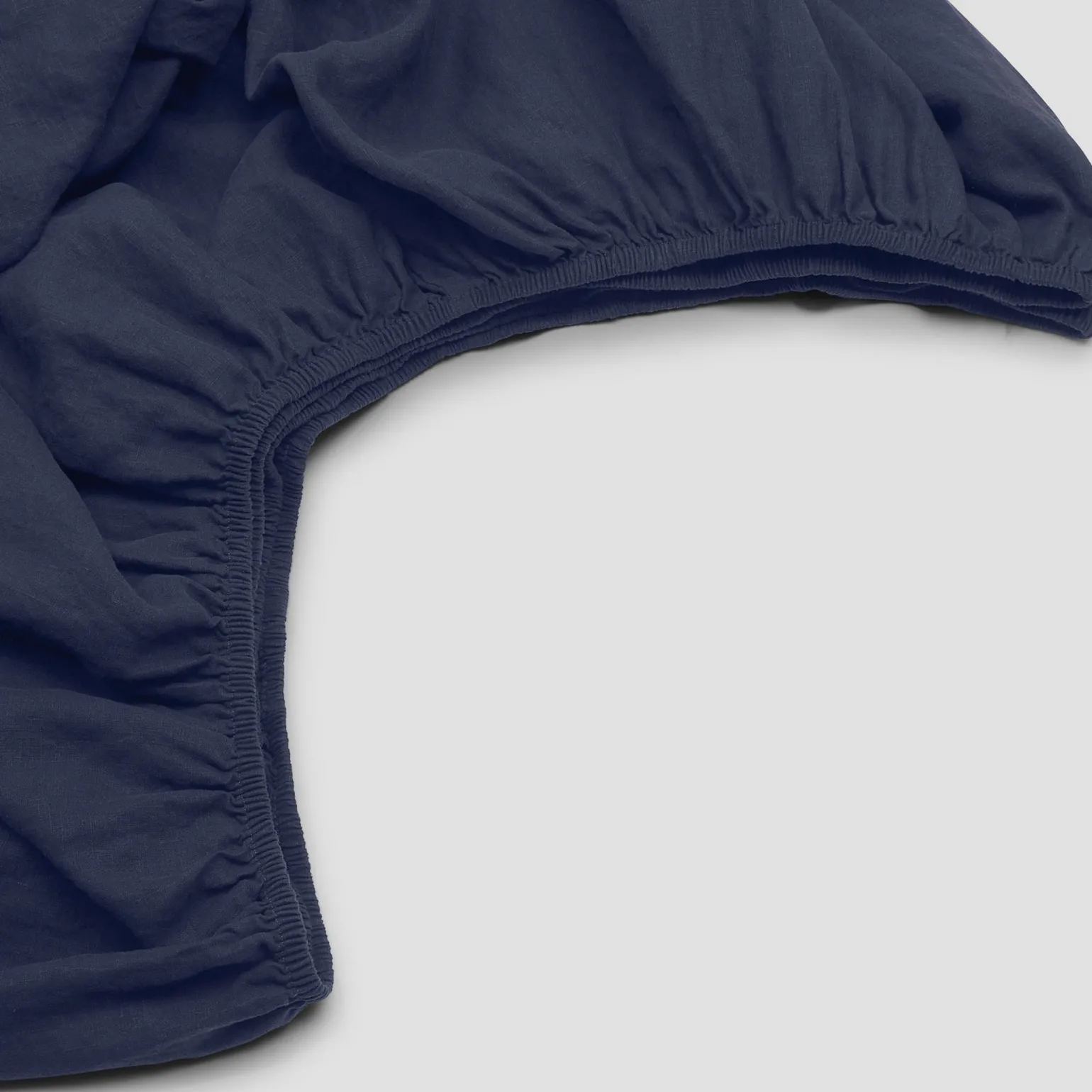 Atlantic Linen Blend Fitted Sheet