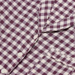 Berry Gingham Pajama Set