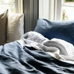 Blueberry Linen Blend Pillowcase (Pair)