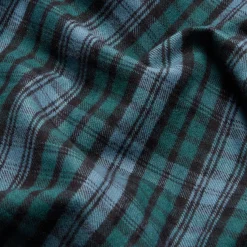 Canopy Heathcliff Plaid Flannel Cotton Pillowcase (Pair)