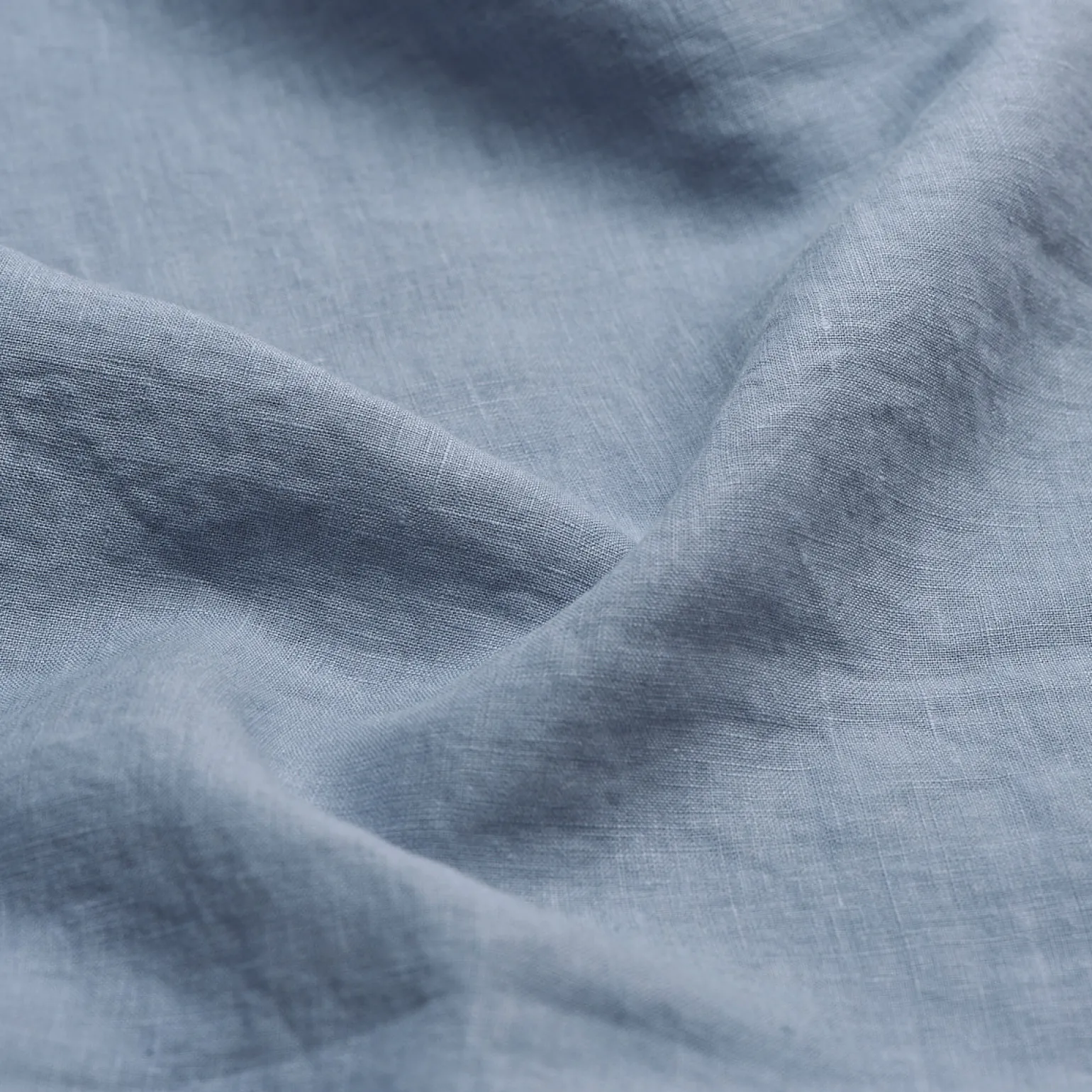 Dusk Blue Linen Blend Pillowcase (Pair)