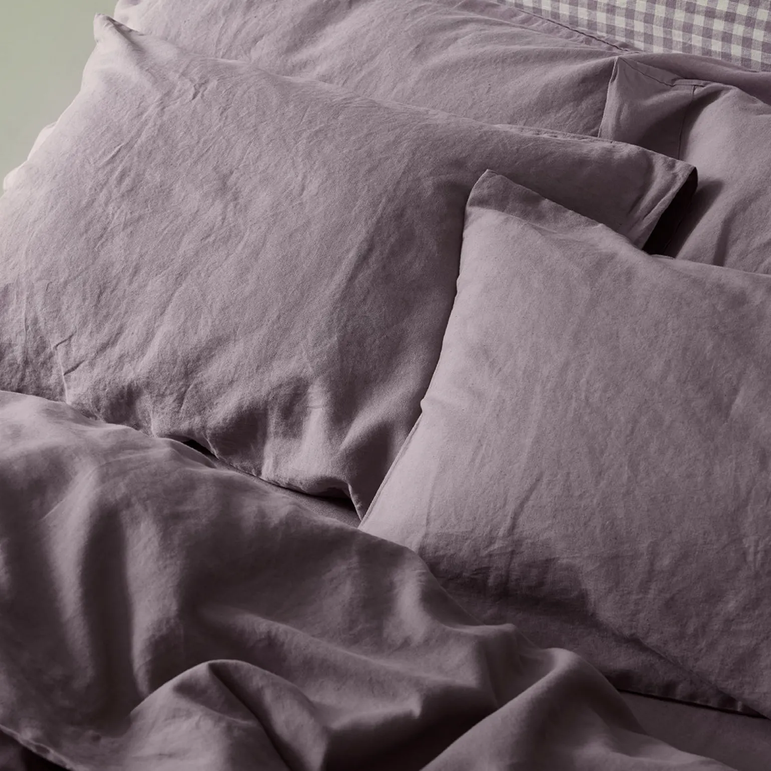 Elderberry Linen Blend Pillowcase (Pair)