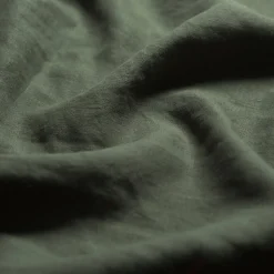 Fern Green 100% Linen Flat Sheet