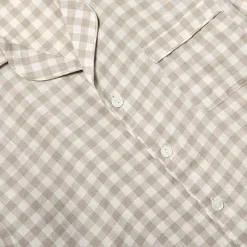 Men's Mushroom Gingham Pajama Set