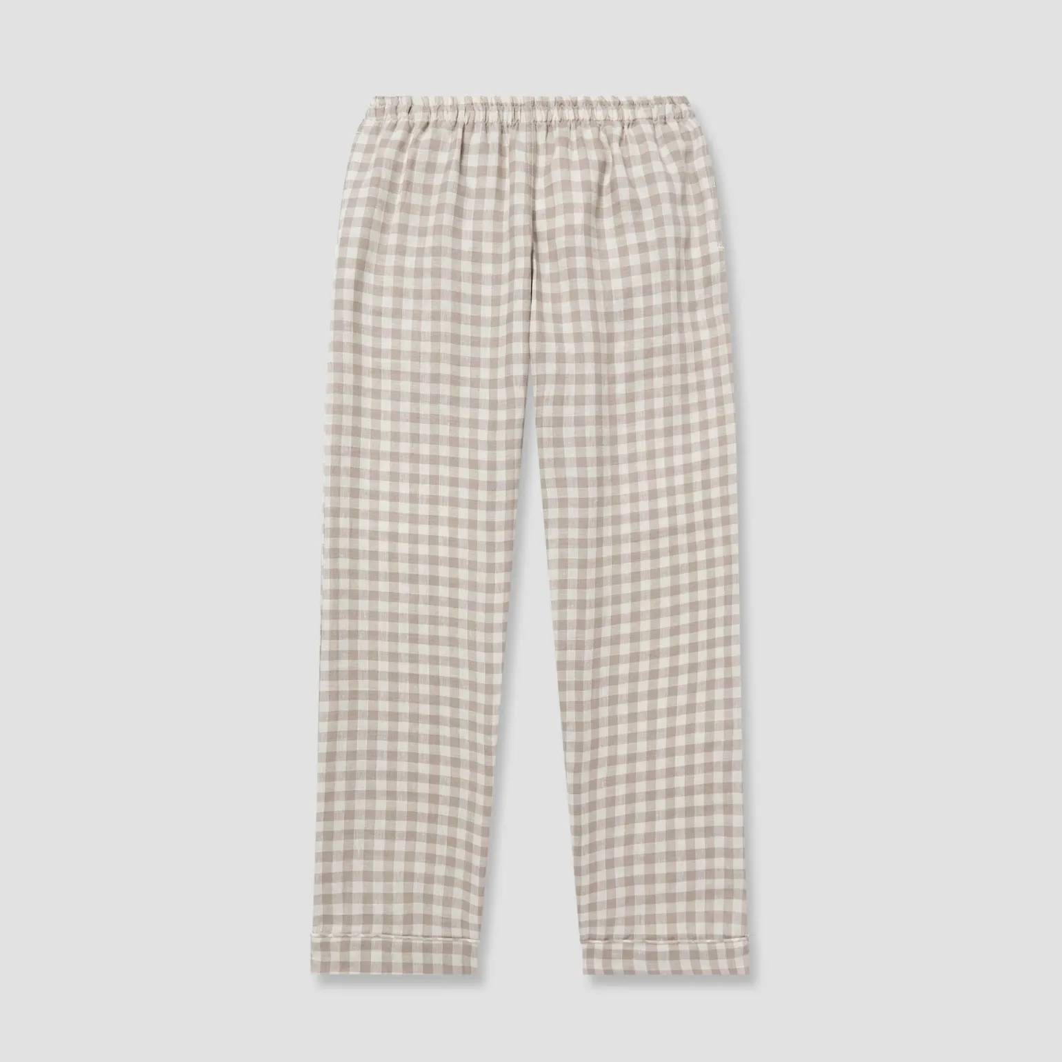 Men's Mushroom Gingham Pajama Set