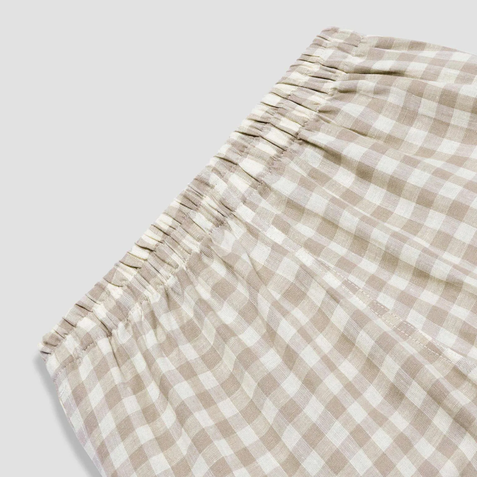 Mushroom Gingham Pajama pants
