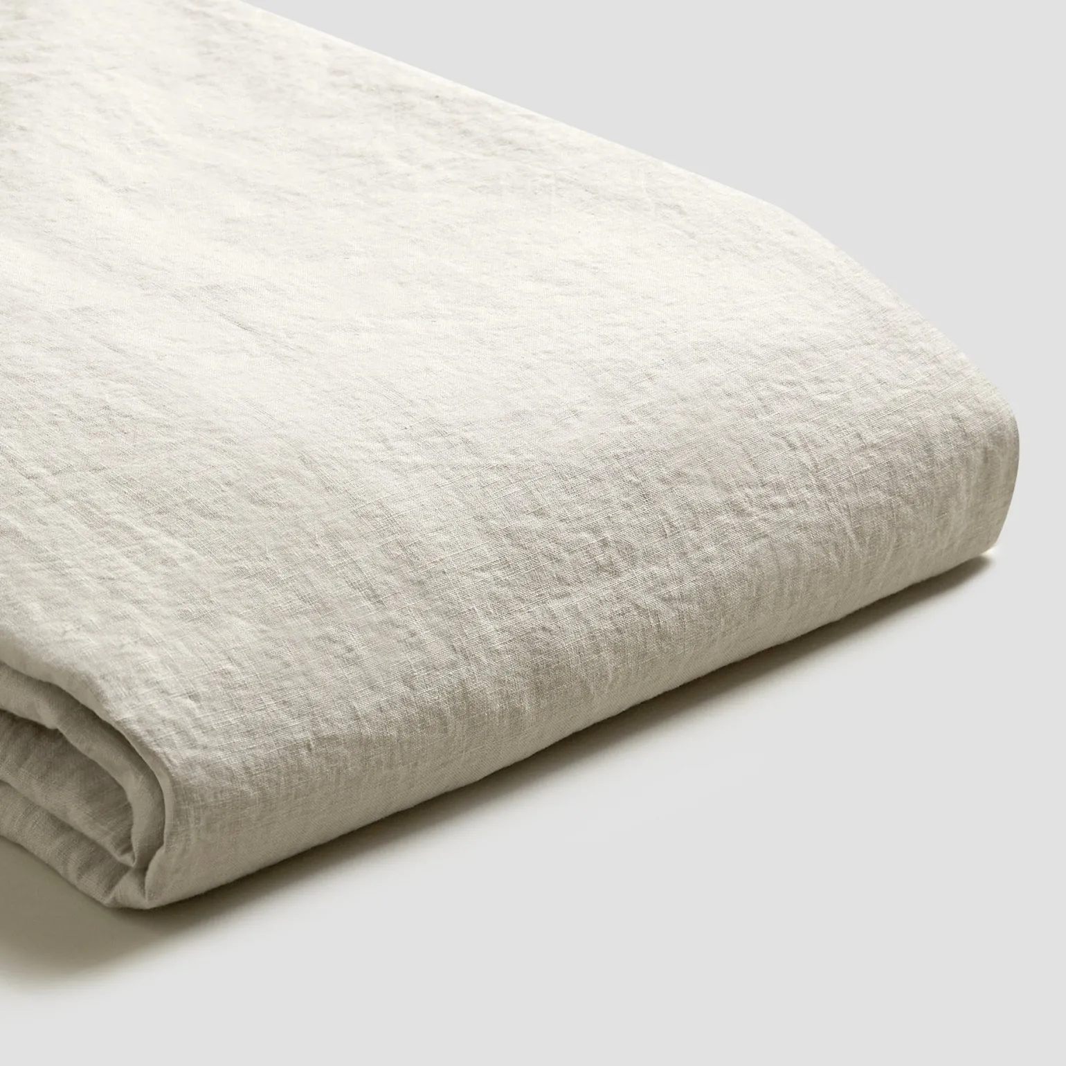 Oatmeal 100% Linen Fitted Sheet