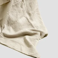 Oatmeal 100% Linen Flat Sheet