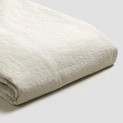 Oatmeal Linen Blend Flat Sheet