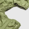 Pear Washed Cotton Percale Fitted Sheet