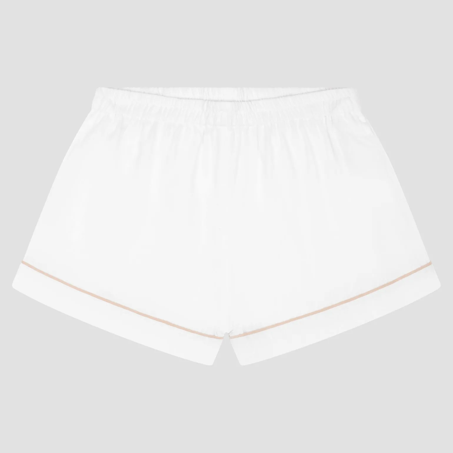 Pearl Linen Pajama Shorts Set
