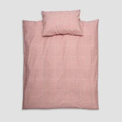 Red Dune Kids Gingham Cotton Bedding Set