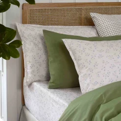 Spring Sprig Cotton Pillowcases (Pair)