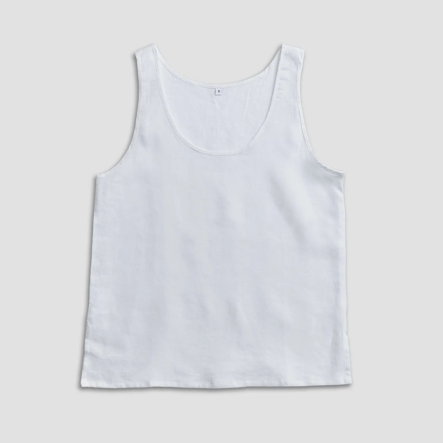 White Linen Cami Top