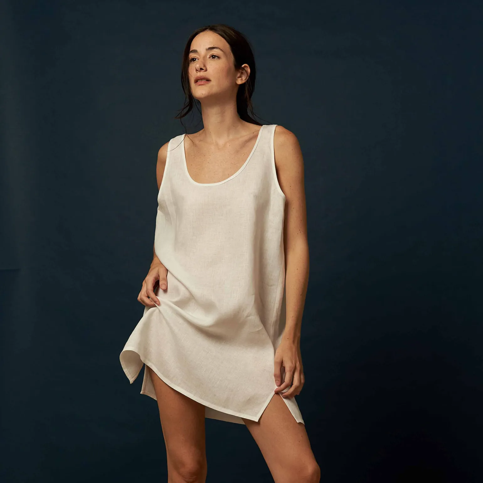 White Night Dress